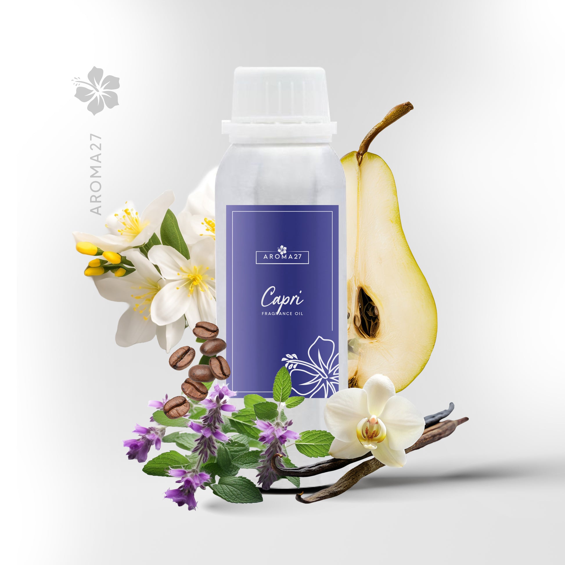 Immerse yourself in the essence of the most charming island in the Mediterranean with the Capri home fragrance from Aroma 27. This aroma captures the sophistication and vibrant spirit of Capri, creating a warm and cozy atmosphere in your space. The freshness of the Pear and the exotic Pink Pepper combine with the sweet…