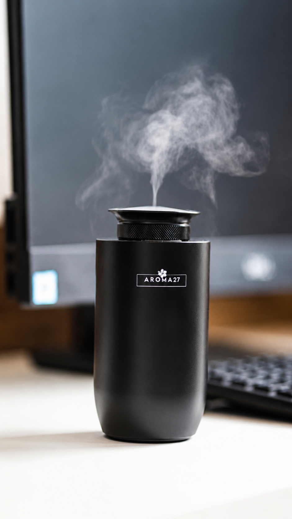 Scent Car Oil Diffuser Black