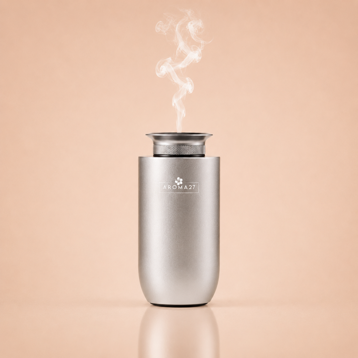 Scent Car Oil Diffuser Silver