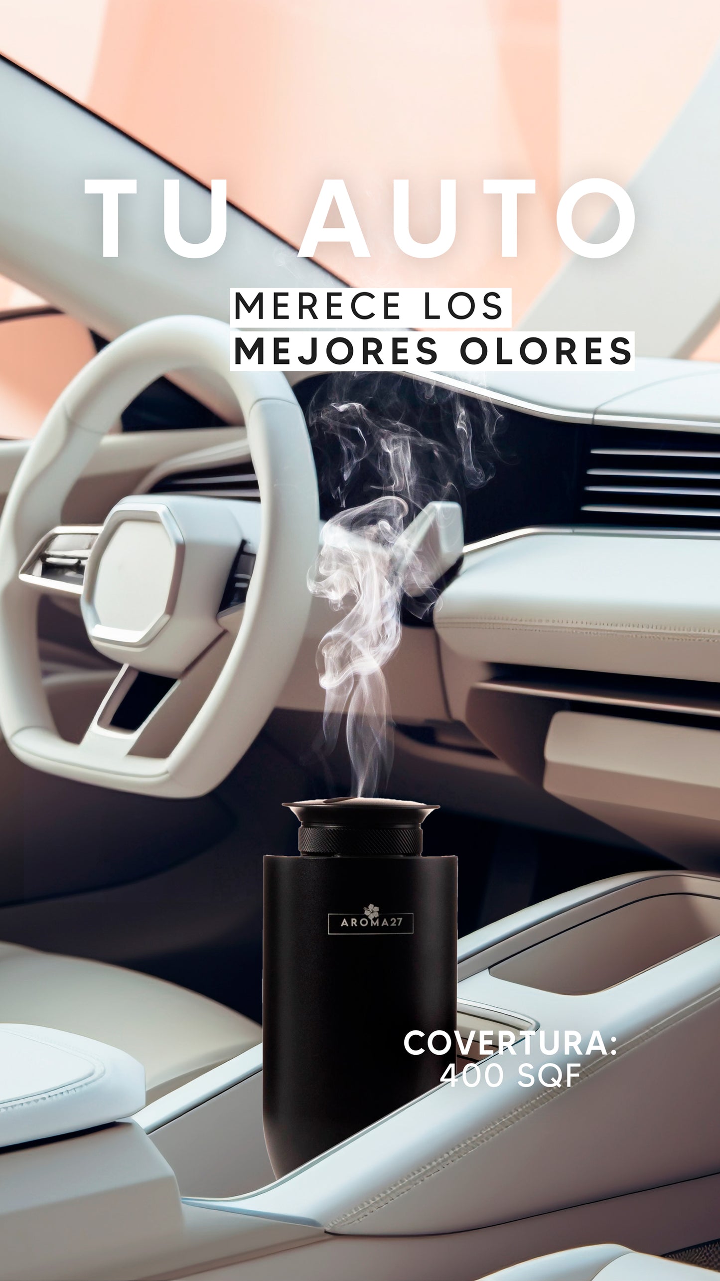 Car Oil Diffuser Black